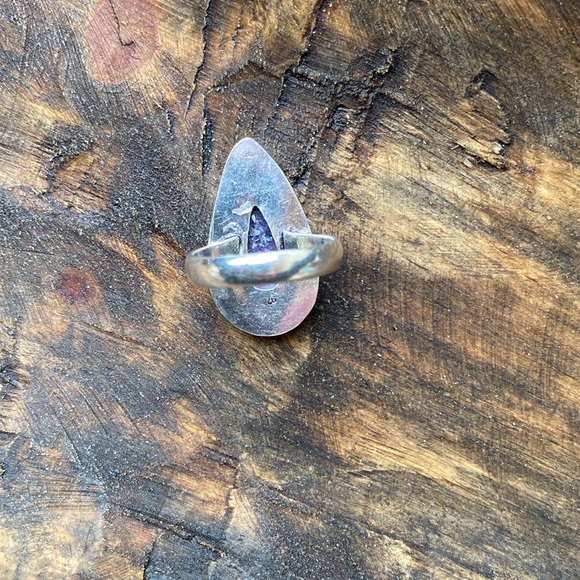 Lepidolite and 925 sterling dipped ring size 10 NEW - Picture 12 of 12